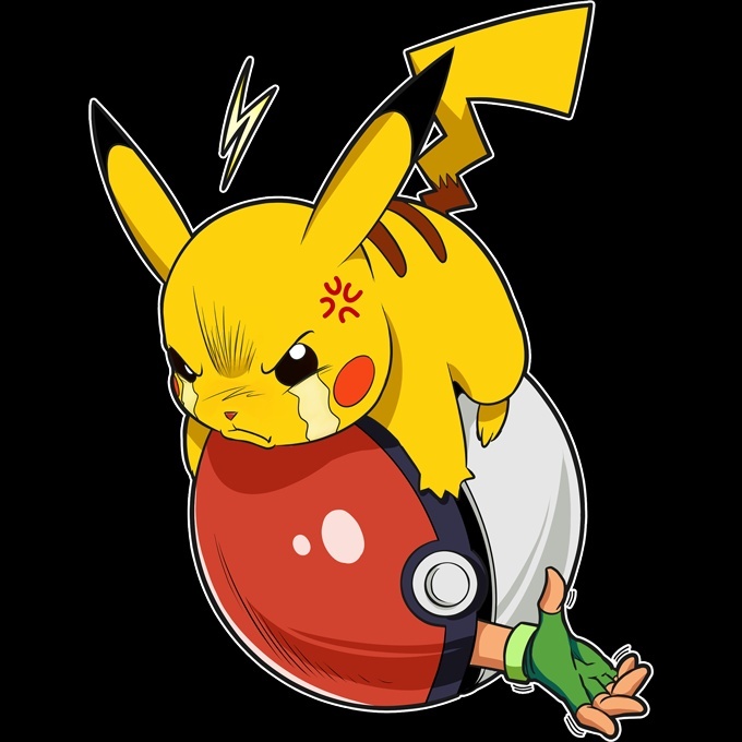Bonnet Parodie Pokémon - Pikachu et Sasha