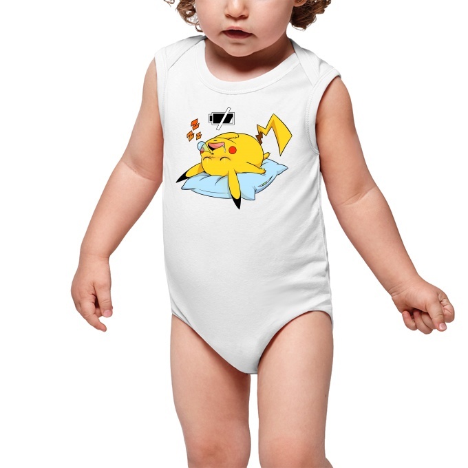 body bebe pikachu