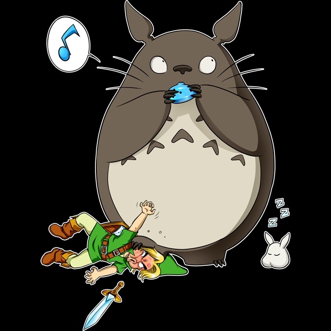 ساعات بولو الحميضي iPhone 11 Pro Smartphone Cover (Black Color) - Zelda parody - Link ... coque iphone 11 Neighbour Totoro