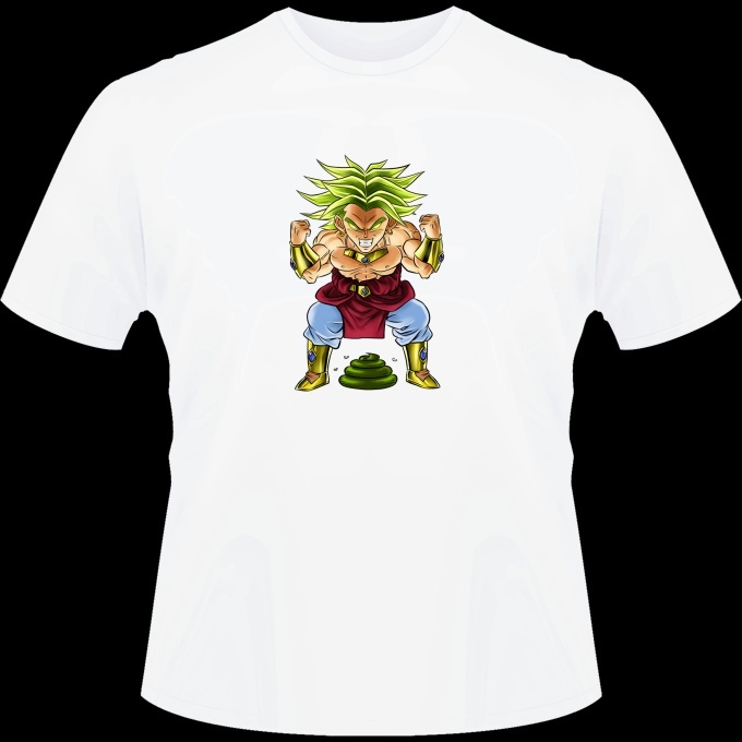 Okiwoki T-Shirt bébé Noir Dragon Ball Z Parodie Dragon Ball Z - DBZ DBZ parodique Végéta Astuce pour Se coiffer Le Matin ! 