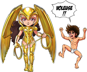 Voleuse d'armure !