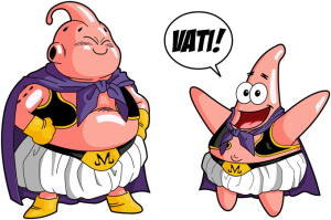 Majin Boo und Patrick Star