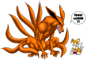 Tails y Kyubi