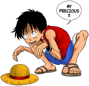 Luffy and Gollum - My Precious