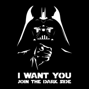 Darth Vader en Uncle Sam