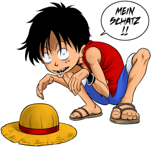 Monkey D. Ruffy und Gollum - Mein Schatz