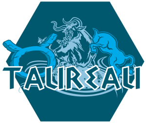 Artwork du signe du Taureau (Version Bleue)
