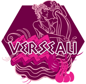 Artwork du signe du Verseau (Version Rose)