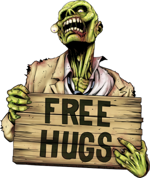 Free Hugs - Zombie