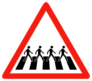 Signalisation passage piéton de l'Abbey Road