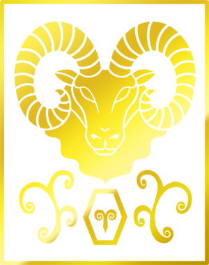 Gold Box - Le Bélier (Effet Or Métalique)