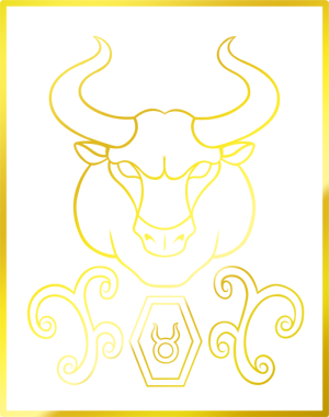 Gold Box - Le Taureau (Effet Or Métalique)