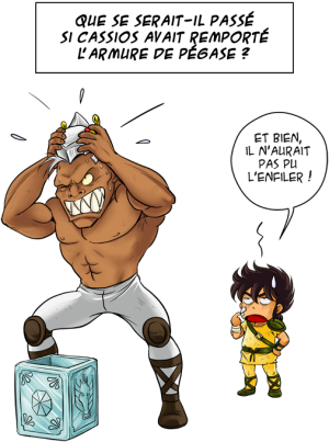 L'armure de Pégase a choisi son nouveau maître...