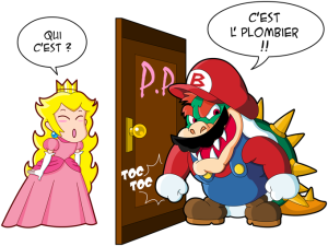 C'est l'plombier !
