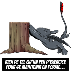 Rien de tel qu'un peu d'exercice pour se maintenir en forme...