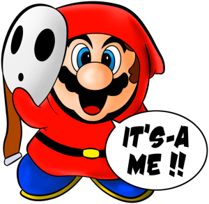 Mario y Shy Guy