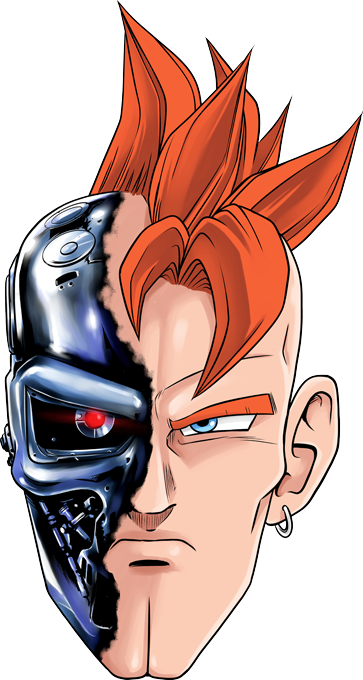 Parody of Dragon Ball Z - DBZ: Android 16 and The Terminator
