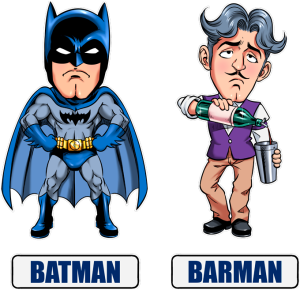 Les 2 Super-Héros de la Nuit !!