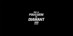 Par la POUSSIERE DE DIAMANT !!