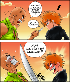 Non, ça c'est un couteau !
