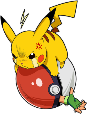 Pikachu y Ash Ketchum