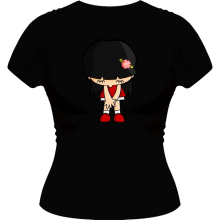 T-shirts Femmes Manga Design