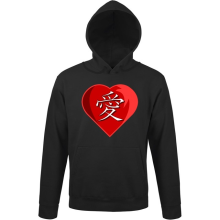 Sweat-shirts  Capuche Love Generation