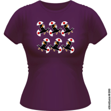 T-shirts Femmes Parodies Jeux Vido