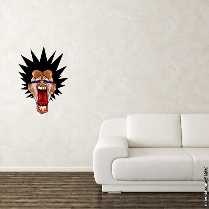 Stickers Dco Manga Design Baka - Les Rois de la Grimace Vol.4