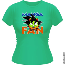 T-shirts Femmes Manga Design