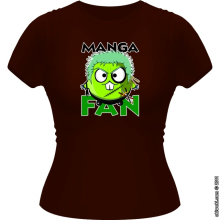 T-shirts Femmes Manga Design