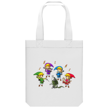 Organic Cotton Tote Bag Video Games Parodies