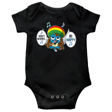 Korte mouwen Babyromper Manga-parodien