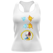 Vrouwen Tank Tops Manga-parodien