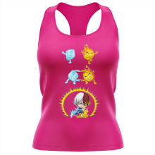 Camiseta Mujer sin mangas Parodias de manga