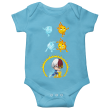 Short-sleeved baby bodysuit (boys) 