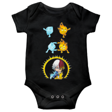 Korte mouwen Babyromper Manga-parodien