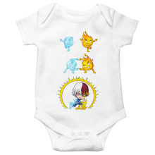 Short sleeve Baby Bodysuits Manga Parodies