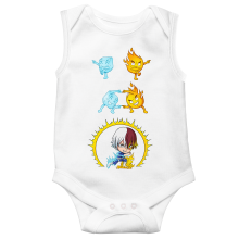 Sleeveless Baby Bodysuits Manga Parodies