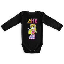 Long sleeve Baby Bodysuits Video Games Parodies