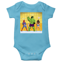 Kurzrmeliger Baby-Bodysuit (Jungen) Filmparodien