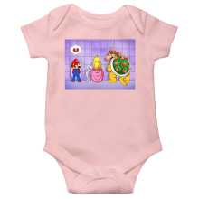 Korte mouwen Babyromper (meisje) Videospelletje Parodien