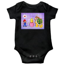 kurzrmelige Baby Strampler Videospiel-Parodien