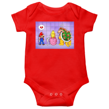 Short sleeve Baby Bodysuits Video Games Parodies