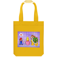 Organic Cotton Tote Bag Video Games Parodies