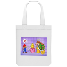 Organic Cotton Tote Bag Video Games Parodies