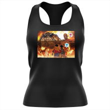 Vrouwen Tank Tops Manga-parodien