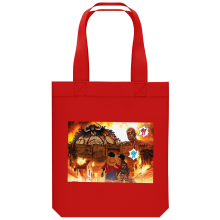 Borsa Tote Bag in cotone organico Videogiochi Parodie