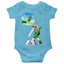 Short-sleeved baby bodysuit (boys) Video Games Parodies