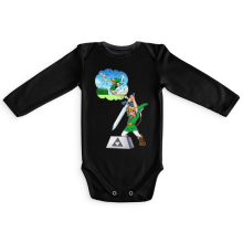 Long sleeve Baby Bodysuits Video Games Parodies